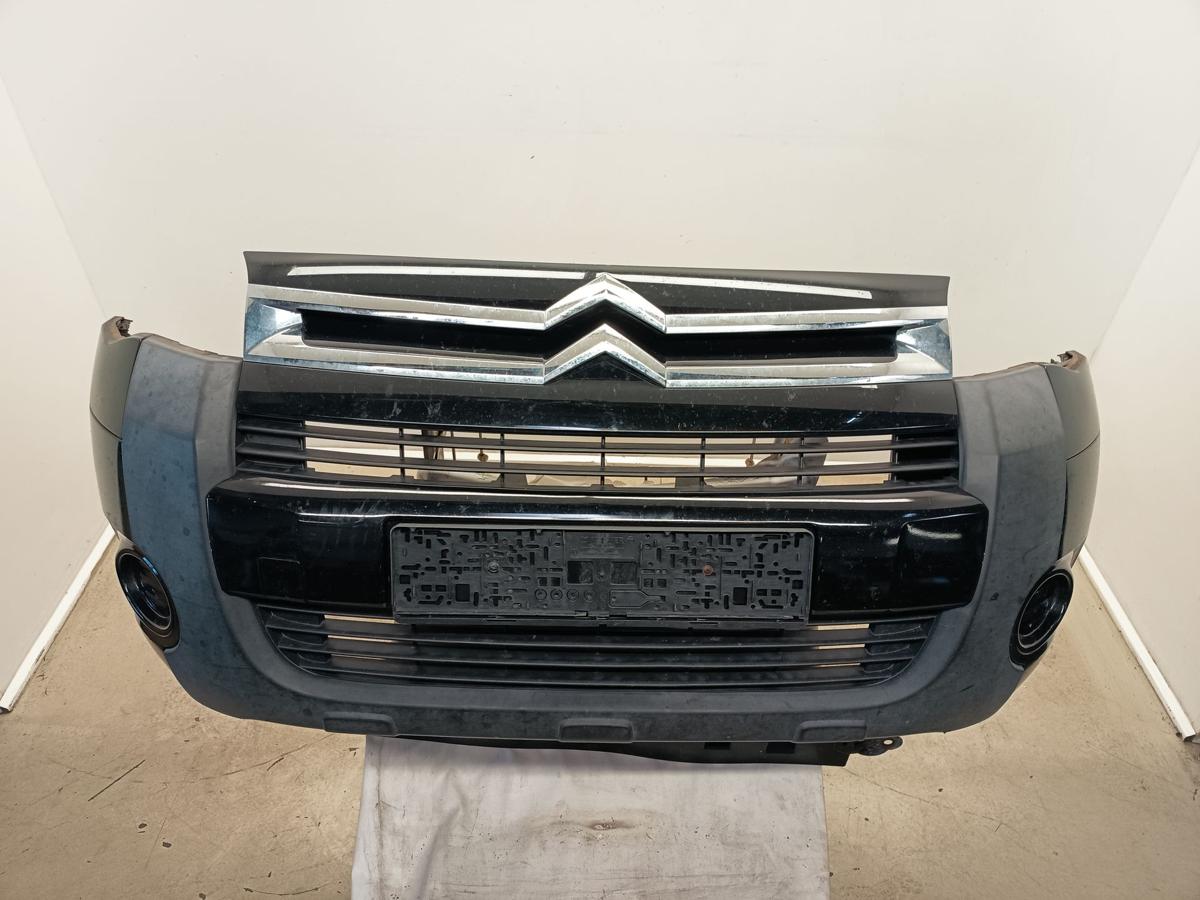 Citroen Berlingo II B9 orig Stoßstange vorn Stoßfänger EXY Schwarz bis Bj 2012