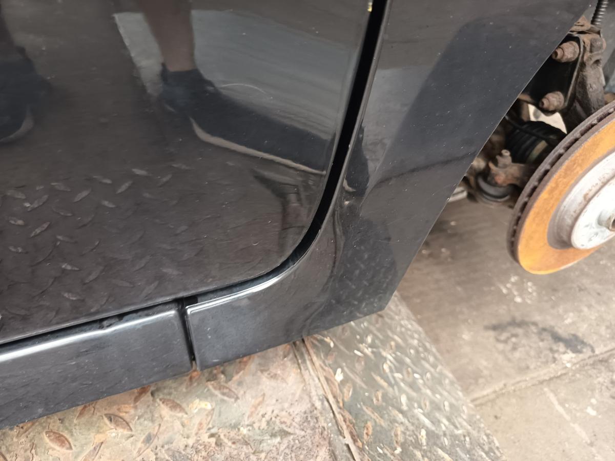 Renault Twingo II original Kotfl&uuml;gel rechts Seitenteil 676 Perlmuttschwarz