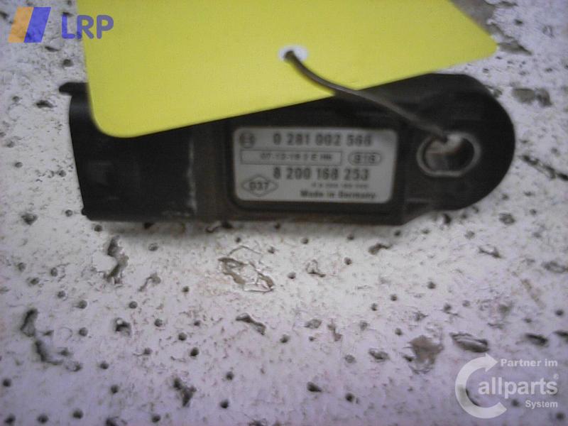 Renault Clio III BJ2008 Ladedrucksensor 1.5DCI 50kW 0281002566 8200168253