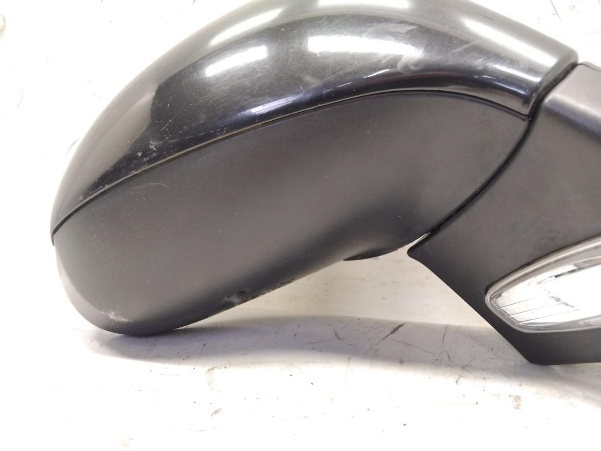 Peugeot 207 orig Au&szlig;enspiegel rechts EXL Nachtschwarz elektrisch beheizt BJ2006