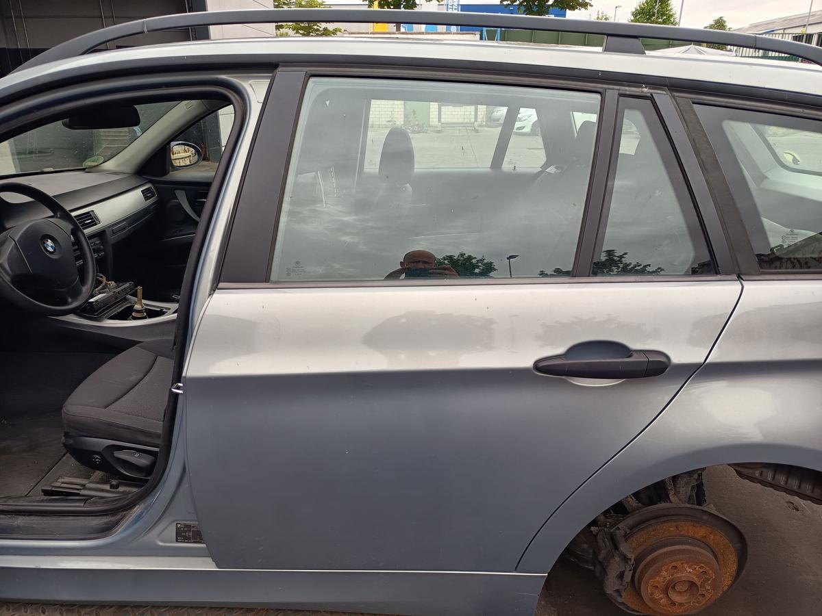 BMW E91 Touring original T&uuml;r hinten links Fond A34 Arktis vor LCI Bj 2006