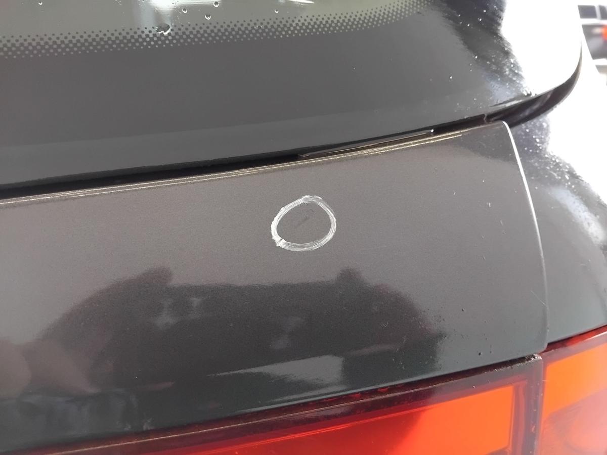 Seat Altea XL 5P Heckklappe LW7Z graphit track mit Heckscheibe BJ2008