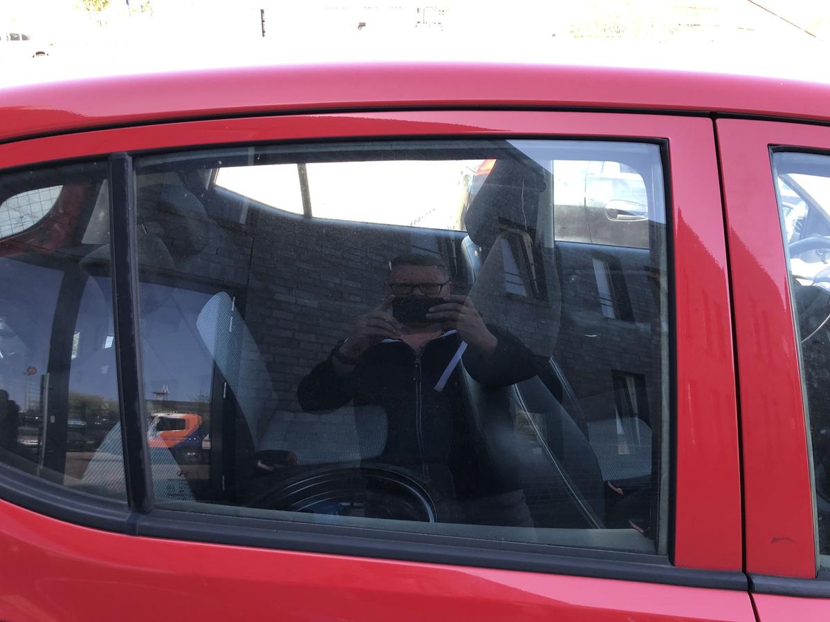 Hyundai i10 PA T&uuml;rscheibe hinten rechts Seitenscheibe Scheibe Fondt&uuml;r