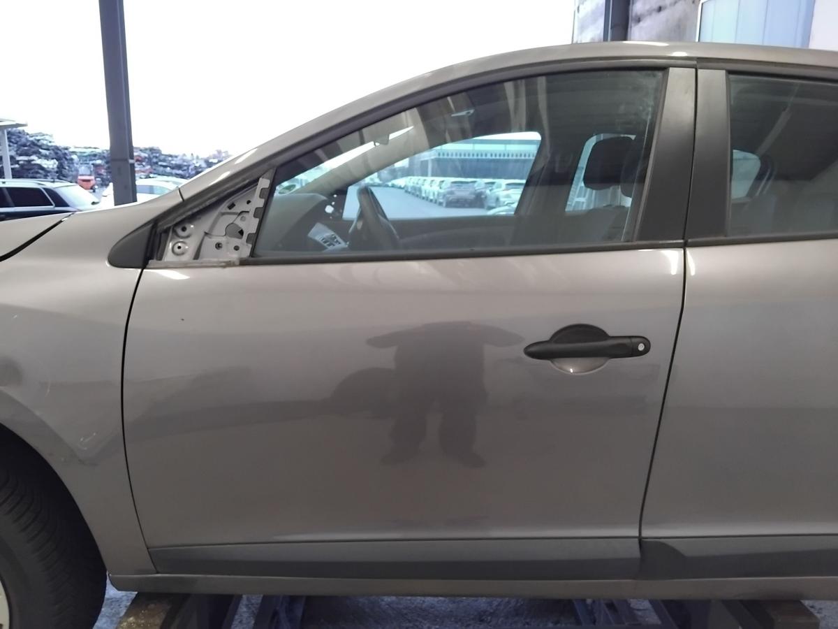 Renault Megane 3 T&uuml;r vorn links Fahrert&uuml;r TEKNG Gris Cassiop&eacute;e 5-T&uuml;rer BJ2011