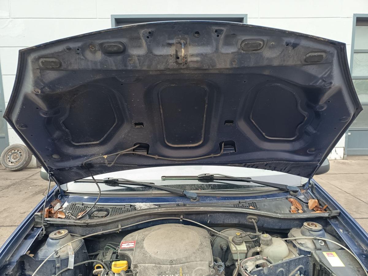 Dacia Sandero 1 orig Motorhaube Klappe Deckel vorn Front 61H Blue marine Bj 2009