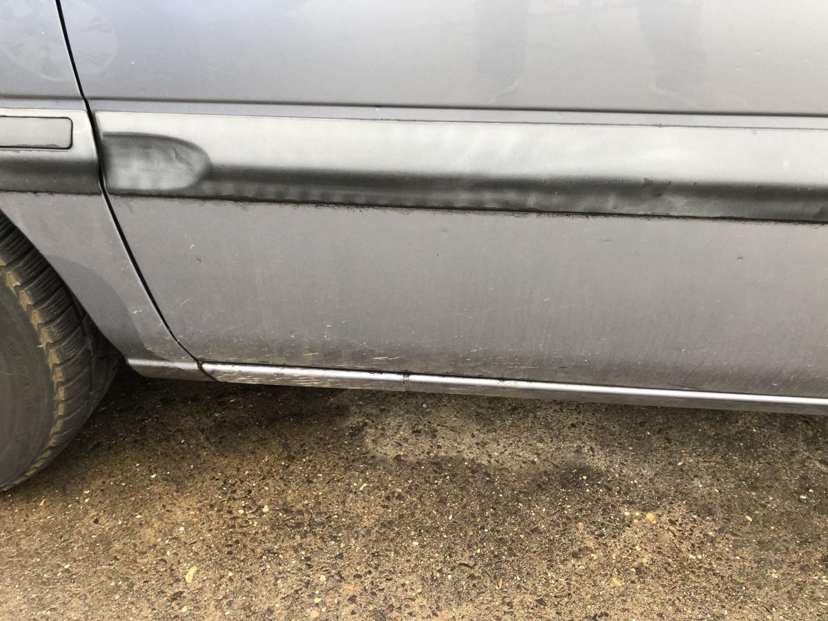 Opel Zafira A T&uuml;r vorne links Fahrert&uuml;r 4AU Lichtsilber Autot&uuml;r Rohbau