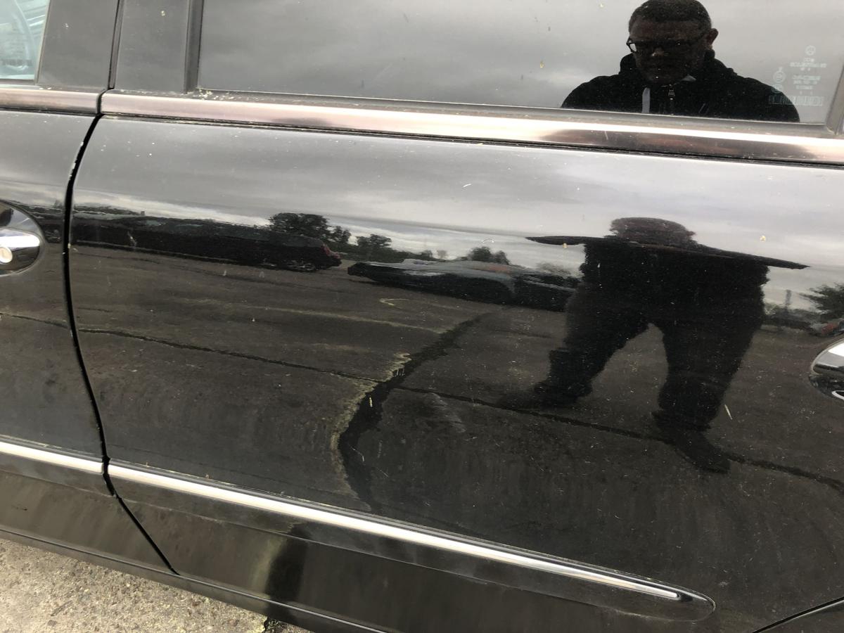 Mercedes E Klasse 211 S211 auch Mopf T&uuml;r hinten links T Modell 170 schwarz