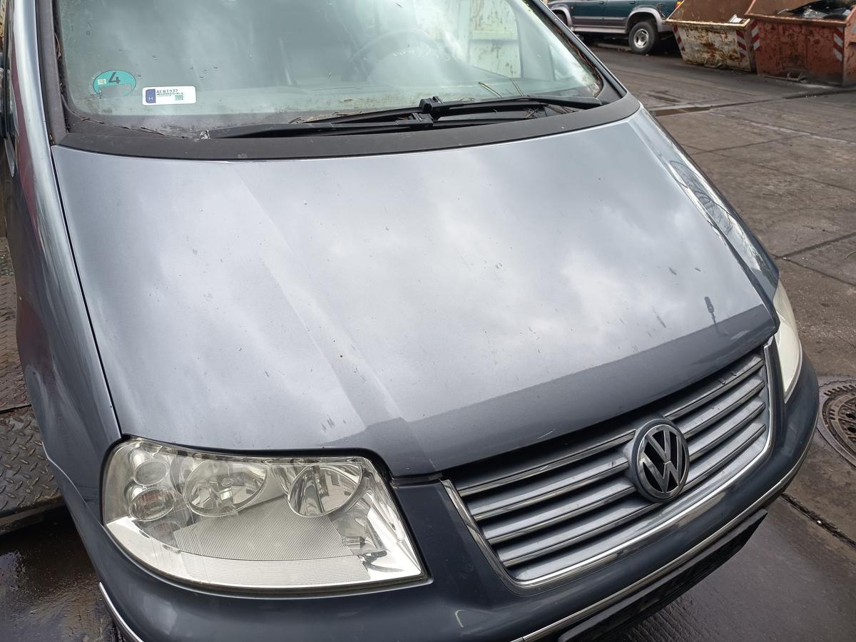 VW Sharan original Motorhaube Deckel vorne LR7K grau Baujahr 2004