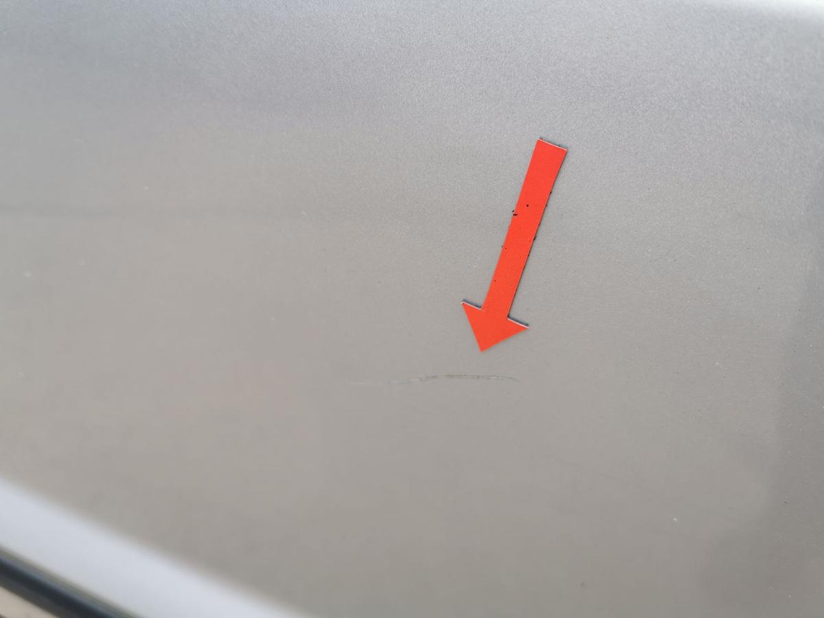 Ford Fusion JU2 Tür Autotür Rohbautür Fondtür hinten rechts Polar Silber ROST