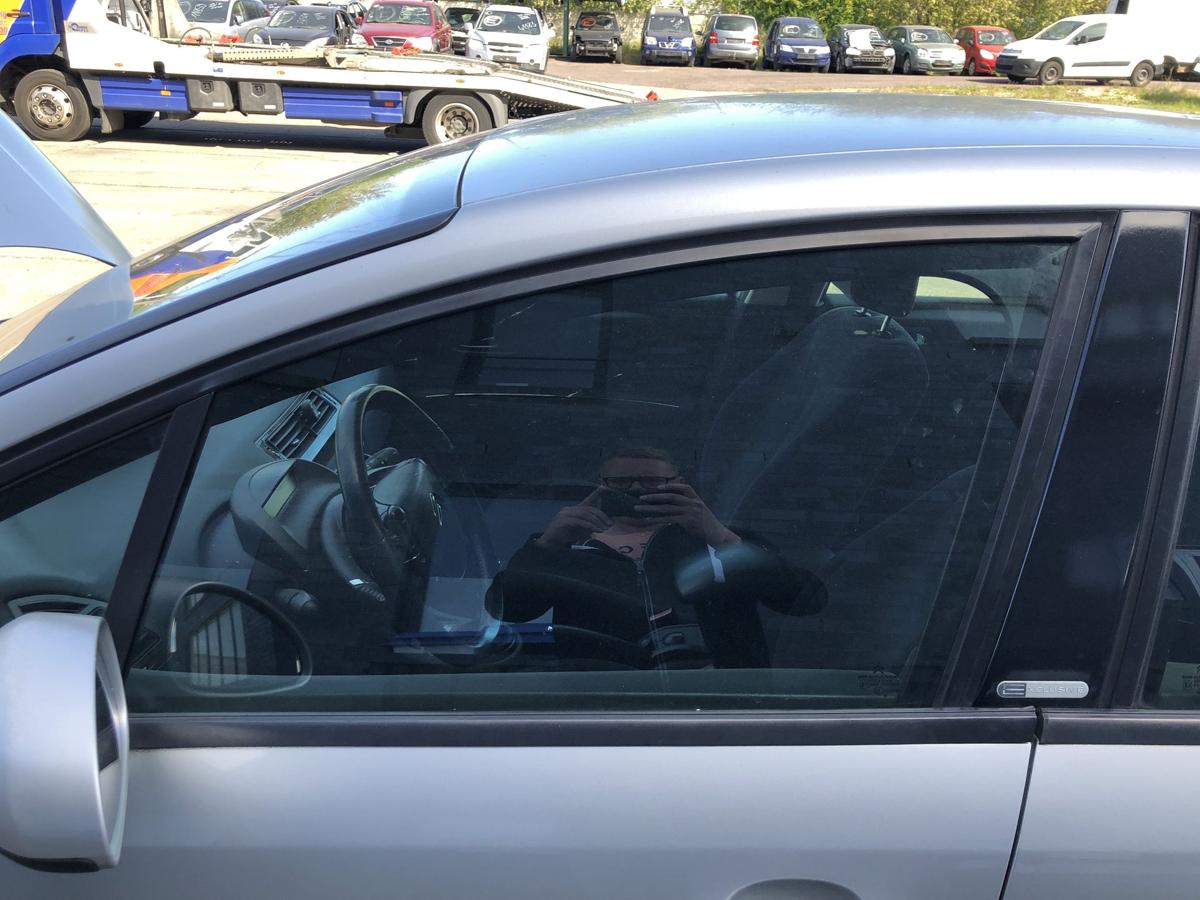 Citroen C4 Typ L T&uuml;rscheibe vorn links Seitenscheibe Scheibe 5 t&uuml;rig Colorglas