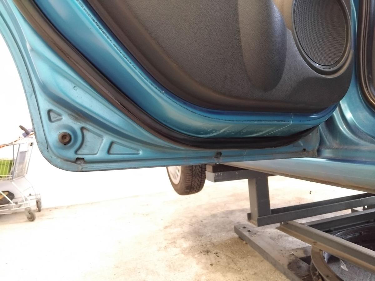 Honda Jazz 2 GG T&uuml;r hinten links BG53M Cerulean Blue Metallic BJ2008