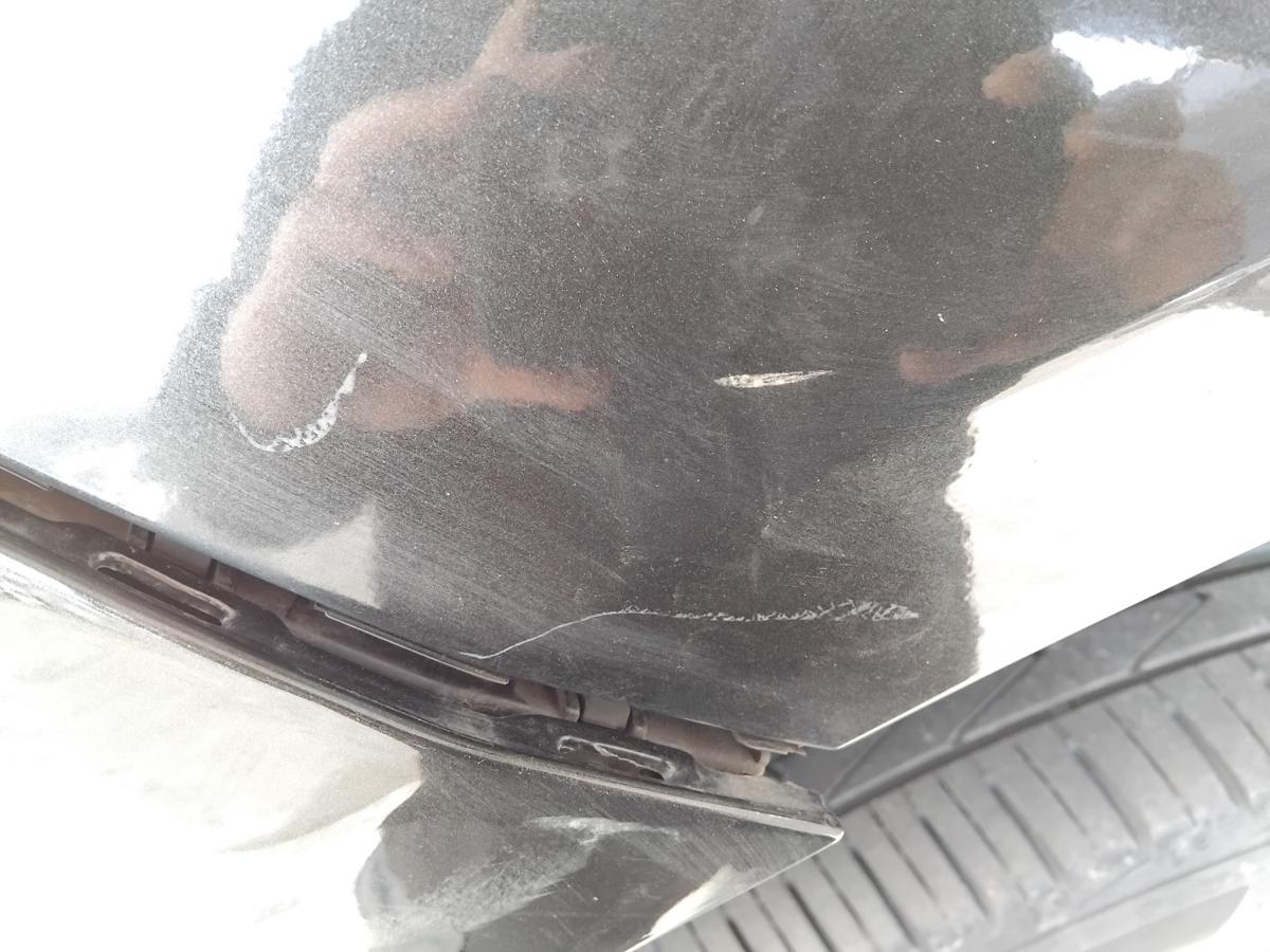 Mazda CX-7 ER original Kotfl&uuml;gel vorn links schwarzmetallic BJ2010