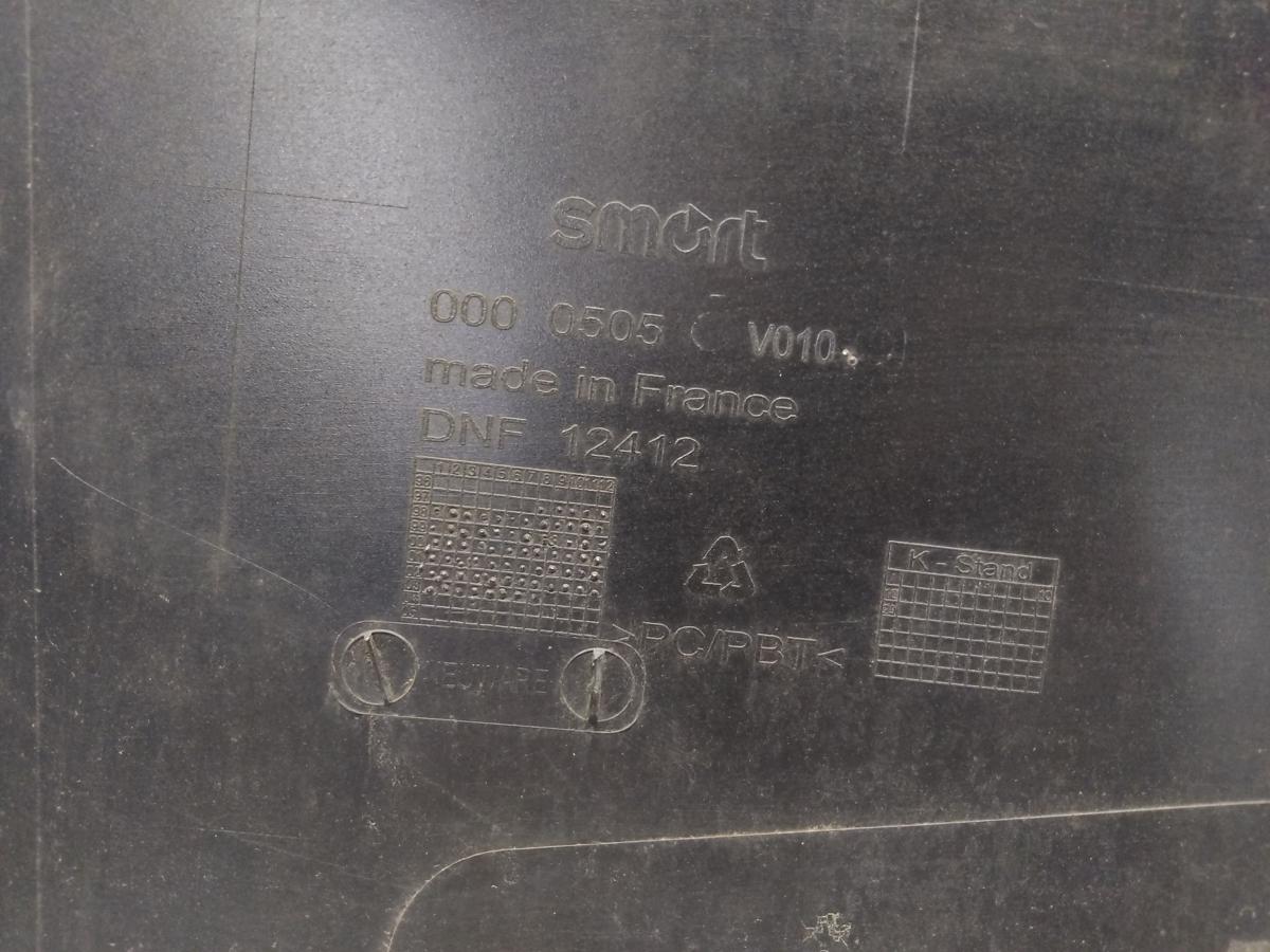 Smart Fortwo 450 T&uuml;rbeplankung T&uuml;rau&szlig;enhaut vorn rechts EA4 Jack Black BJ2003