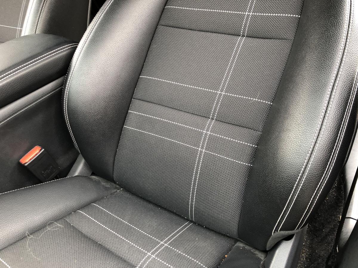 Mercedes CLA C117 bis 16 Sitz vorn links Fahrersitz Stoff Leder Artico Memory