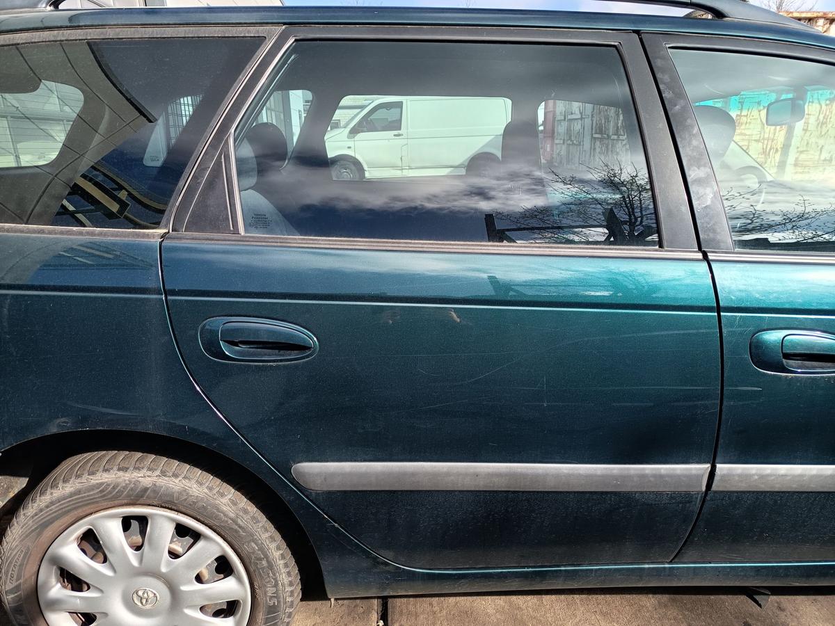Toyota Avensis T22 Kombi original T&uuml;r Roht&uuml;r hinten rechts 6S3 Gr&uuml;n Baujahr 2001
