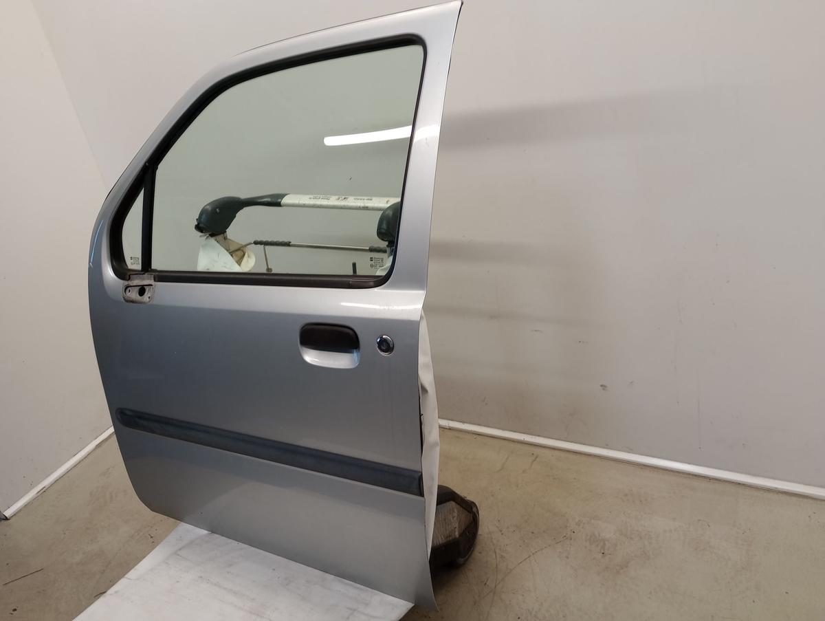 Opel Agila A orig Tür vorn links Z157 Starsilber vor Facelift Bj 2002