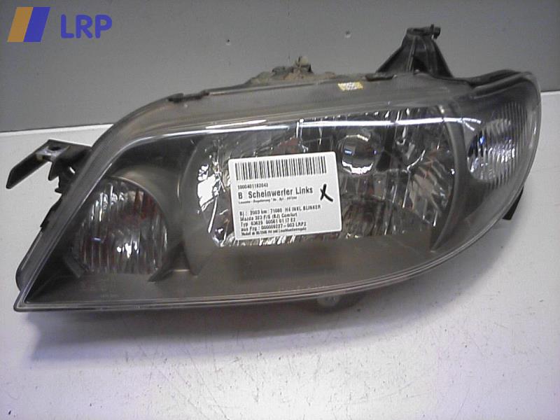 Mazda 323 BJ original Scheinwerfer links Halogen mit LWR Facelift Bj.2003