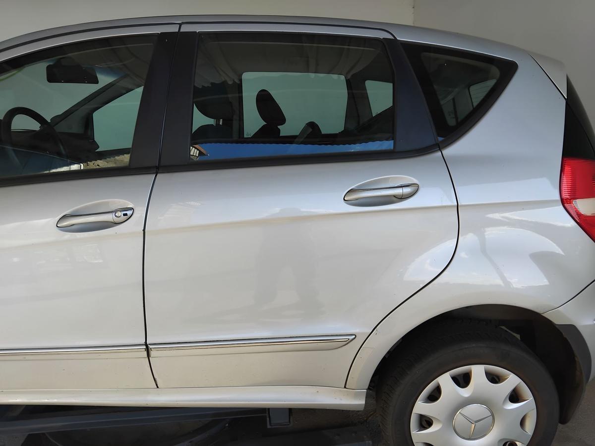 Mercedes A-Klasse W169 Tür hinten links 761 polarsilbermetallic BJ2005