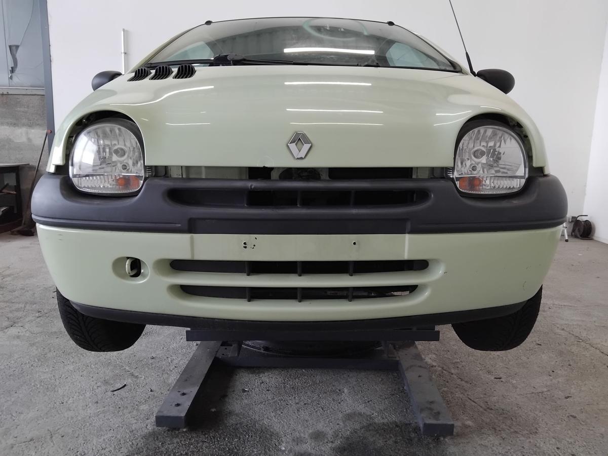 Renault Twingo 1 orig Sto&szlig;f&auml;nger Sto&szlig;stange vorn Facelift BJ2005 F97 Pastellgelb