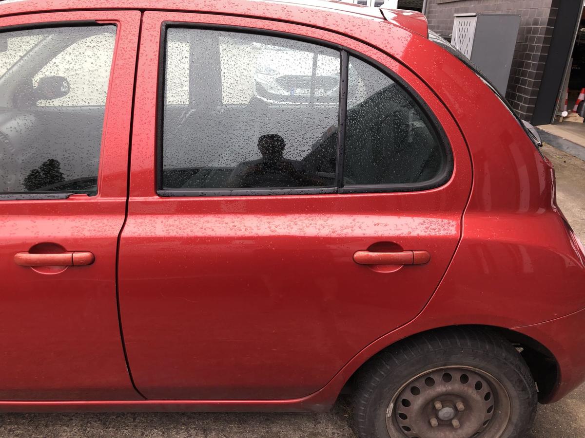 Nissan Micra K12 Tür hinten links Fondtür im Rohbau A32 Emotion Red