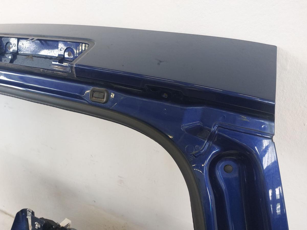 Peugeot 207SW Heckklappe ohne Heckscheibe im Rohbau KPL Montebello blau