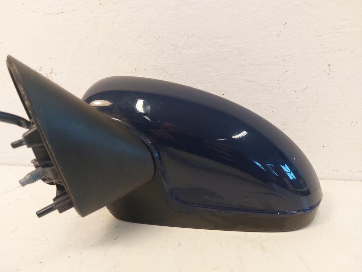 Opel Corsa D Au&szlig;enspiegel links R&uuml;ckspiegel Spiegel elektrisch Z20Z Royalblau