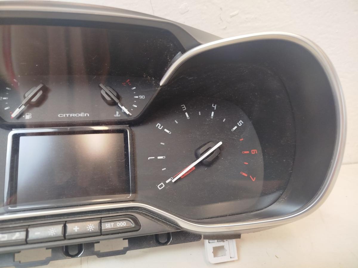 Citroen C3 III SX ab17 Kombiinstrument Tacho 1.2 Benzin 60kw Cockpit OEM