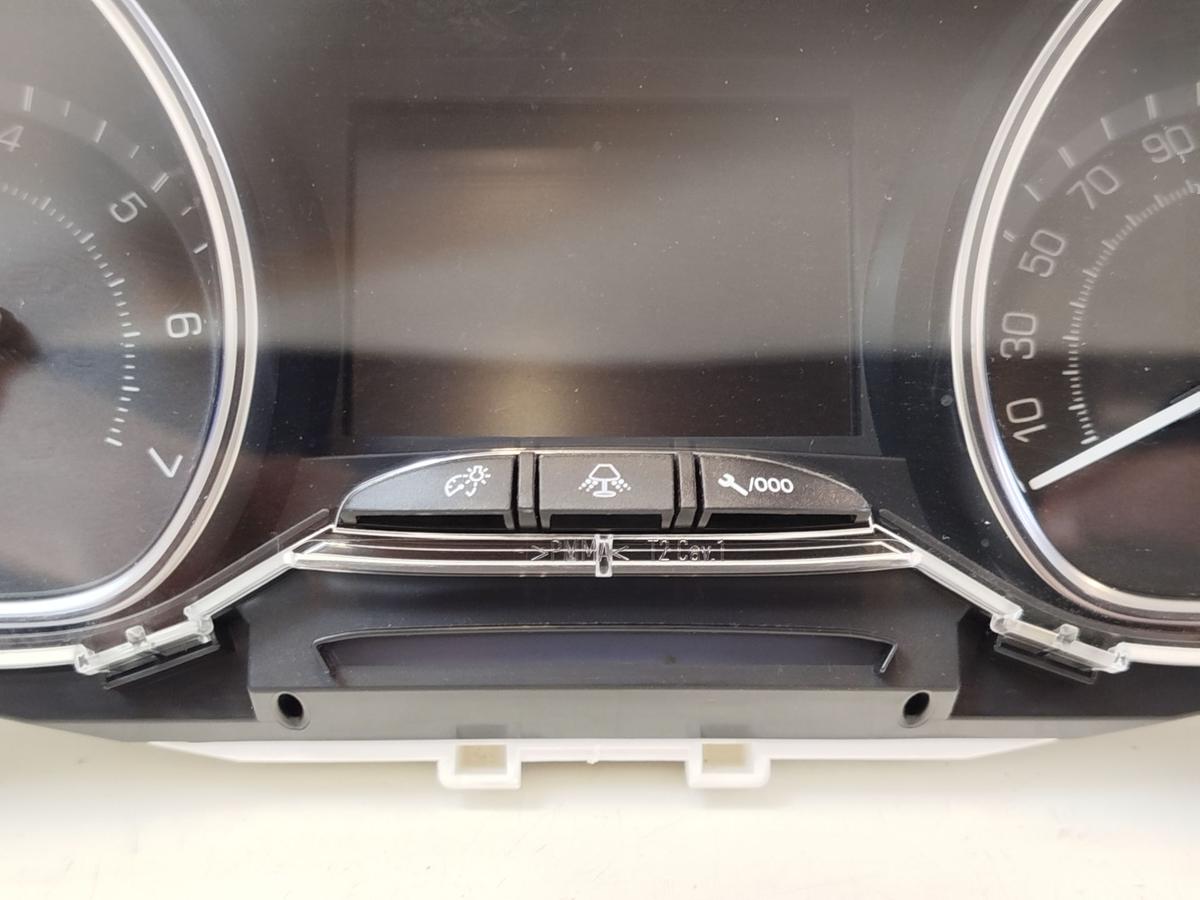 Peugeot 2008 I CU Tacho Kombiinstrument Benzin Cockpit OEM