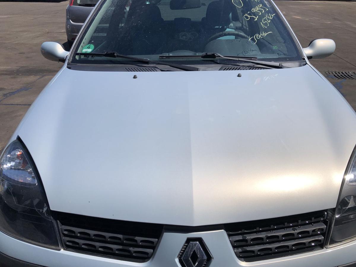 Renault Clio B Phase II original Motorhaube vorn/Front MV632 Gris Boreal Bj 2003