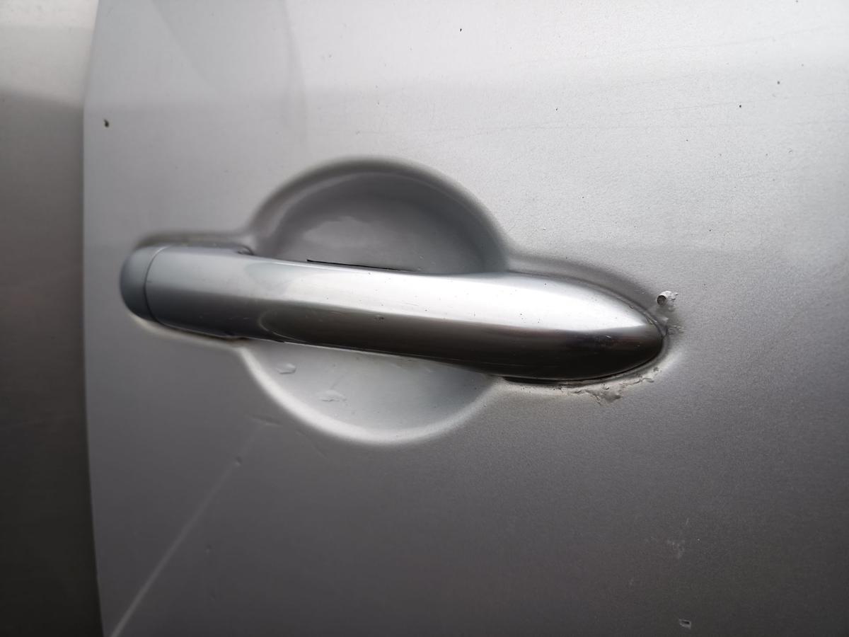 Renault Espace IV 4 orig Tür vorn rechts TED 69 Silber Bj 2010