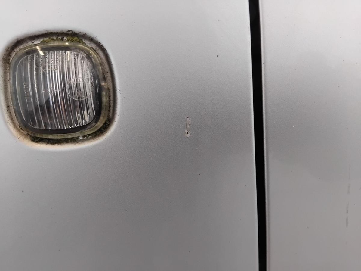 Skoda Fabia 2 5J original Kotfl&uuml;gel vorn links LA7W reflexsilbermetallic BJ2008