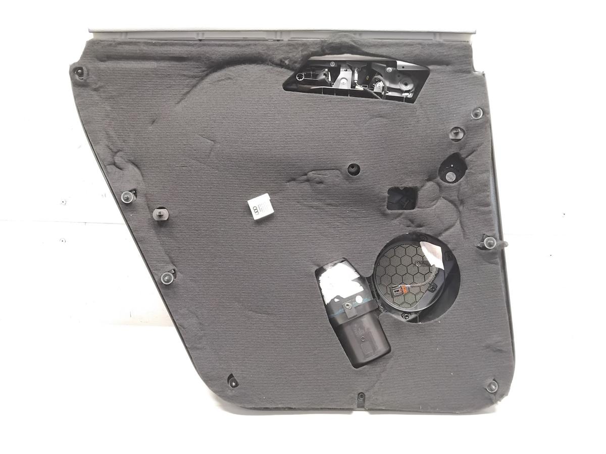 Audi Q7 4L original T&uuml;rverkleidung T&uuml;r hinten rechts BOSE Kunstleder Sonnenrollo