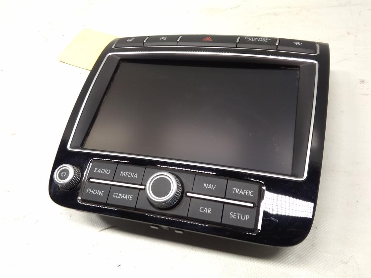 VW Touareg 2 7P original Anzeige Display Bedieneinheit Radio Navi RNS850 Bj.2015