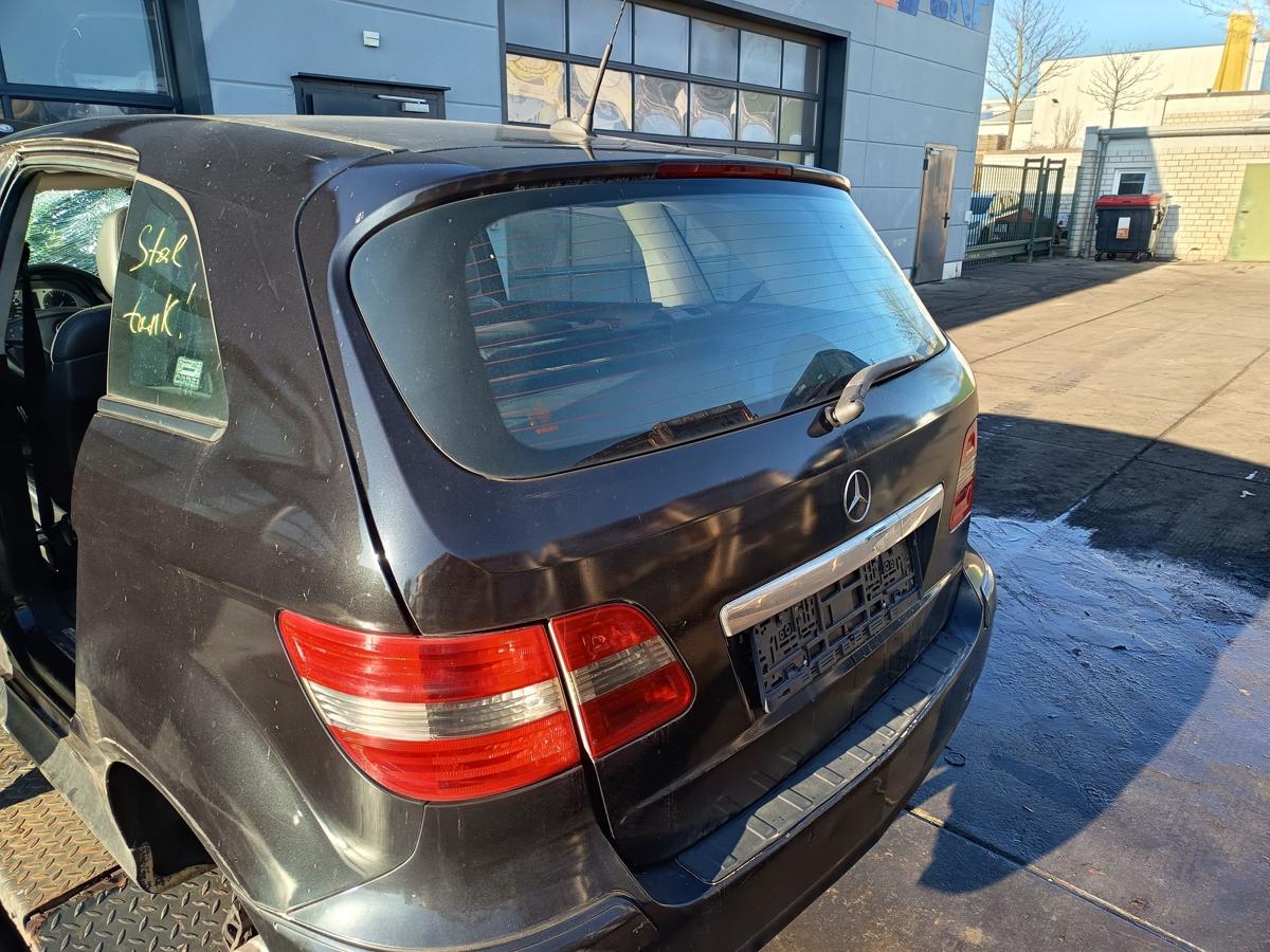 Mercedes W245 Mopf original Heckklappe mit Scheibe schwarz &uuml;berlackiert Bj 2011