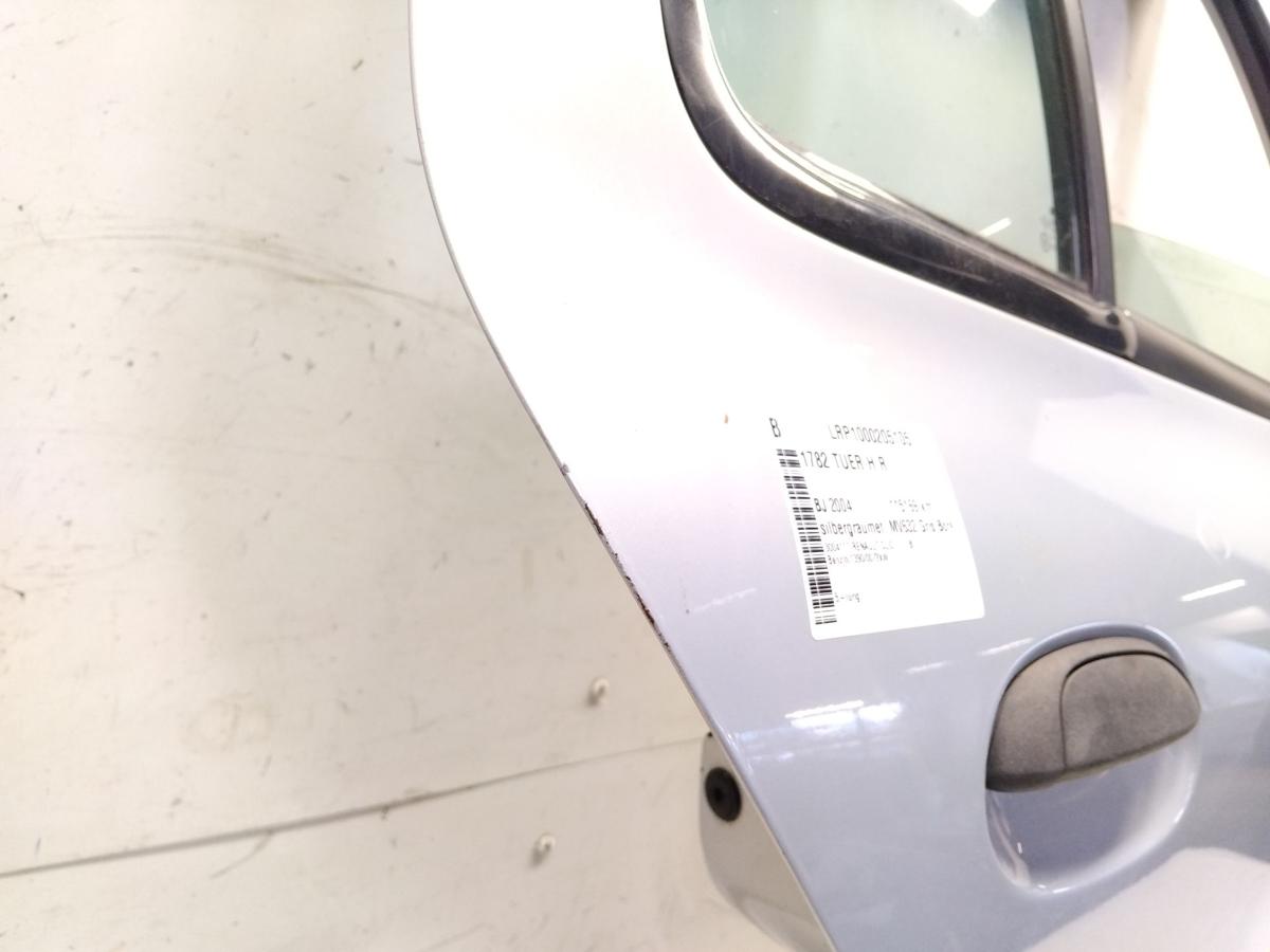 Renault Clio 2 T&uuml;r hinten rechts 5-T&uuml;rer MV632 Gris Boreal BJ2004