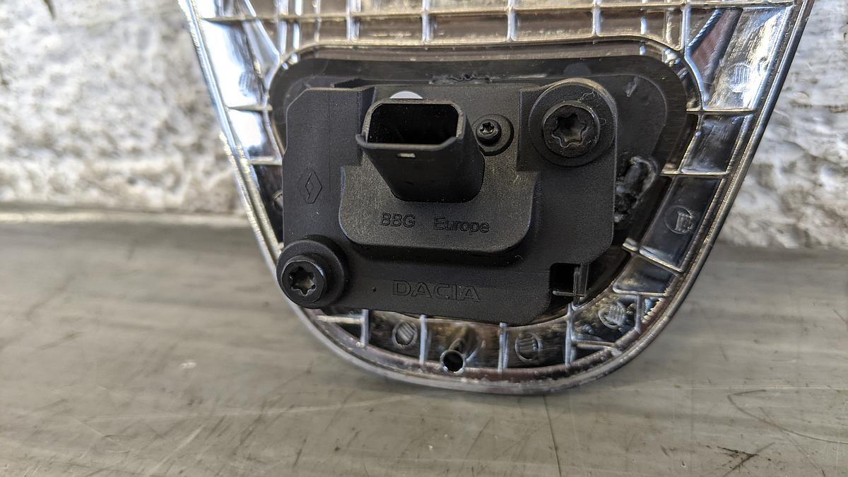 Dacia Spring Rückfahrkamera Kamera hinten Logo Heckklappe