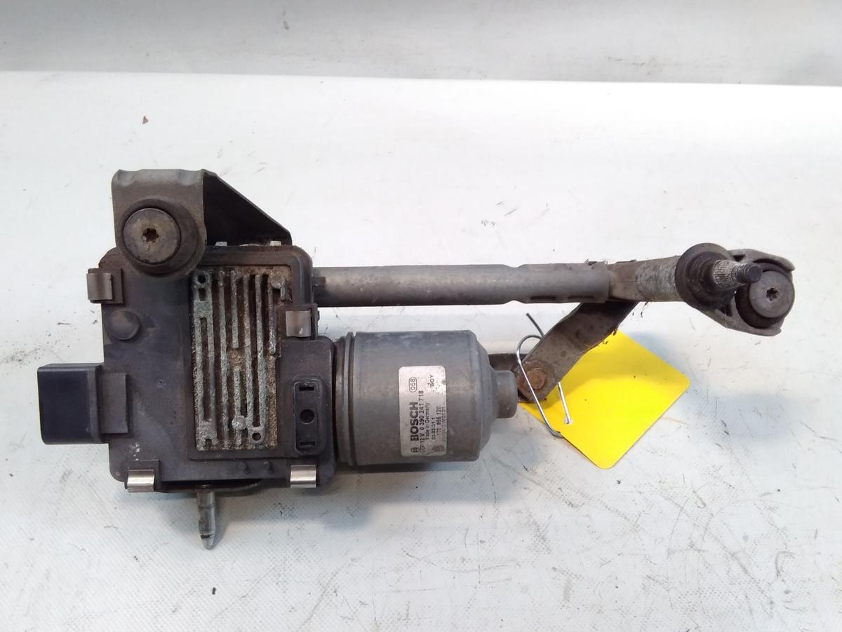 VW Touran 1T original Wischermotor vorn rechts mit Gest&auml;nge Bj.2003