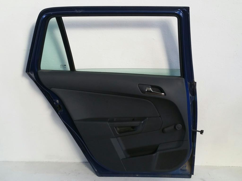 Opel Astra H Bj.06 Facelift Tür hinten links Caravan blau 4CU