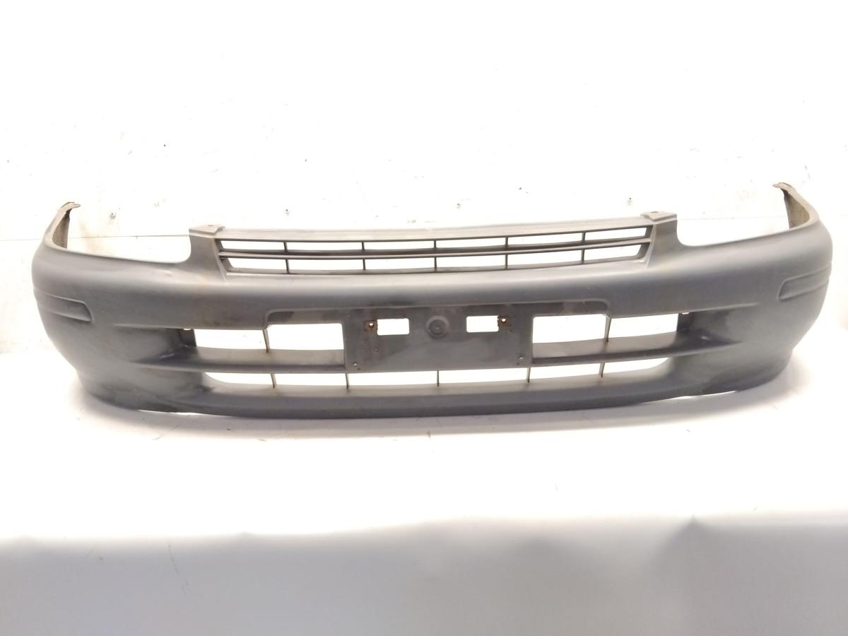 Toyota Starlet P original Stossf&auml;nger Sto&szlig;stange vorn grau unlackiert BJ1998