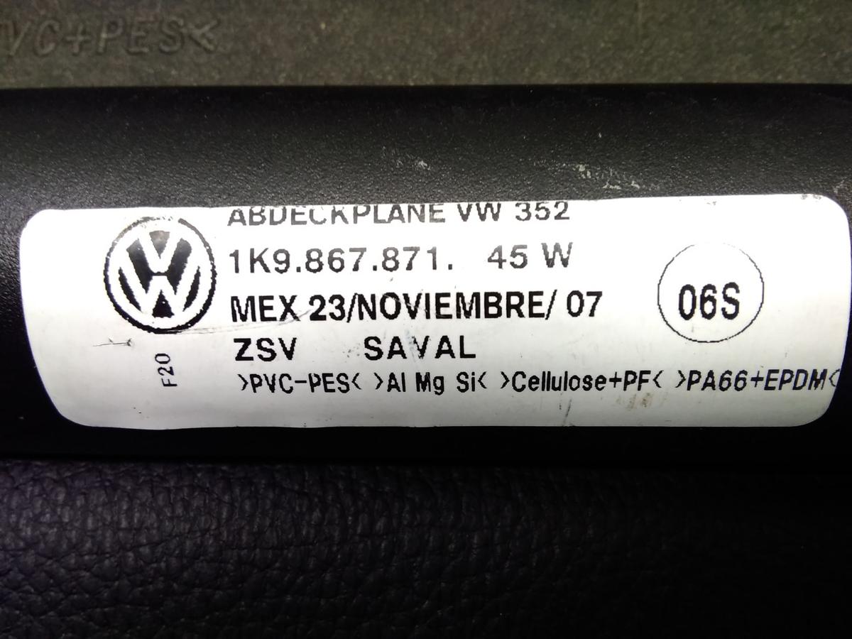 VW Golf 5 Variant orig Laderaumrollo Abdeckung Kofferraum 1K986787145W BJ2007