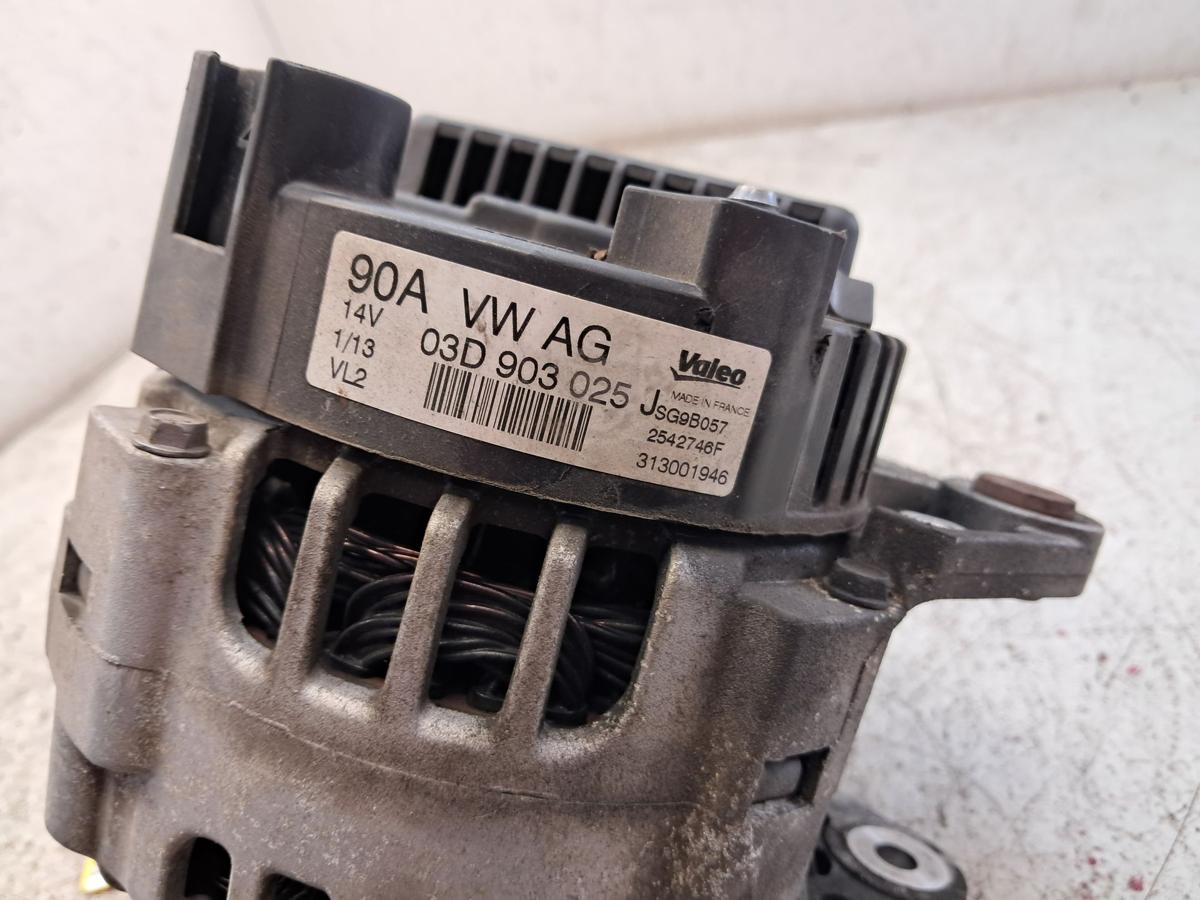 Skoda Fabia 5J original 90A Lichtmaschine Generator 03D903025 BJ2013