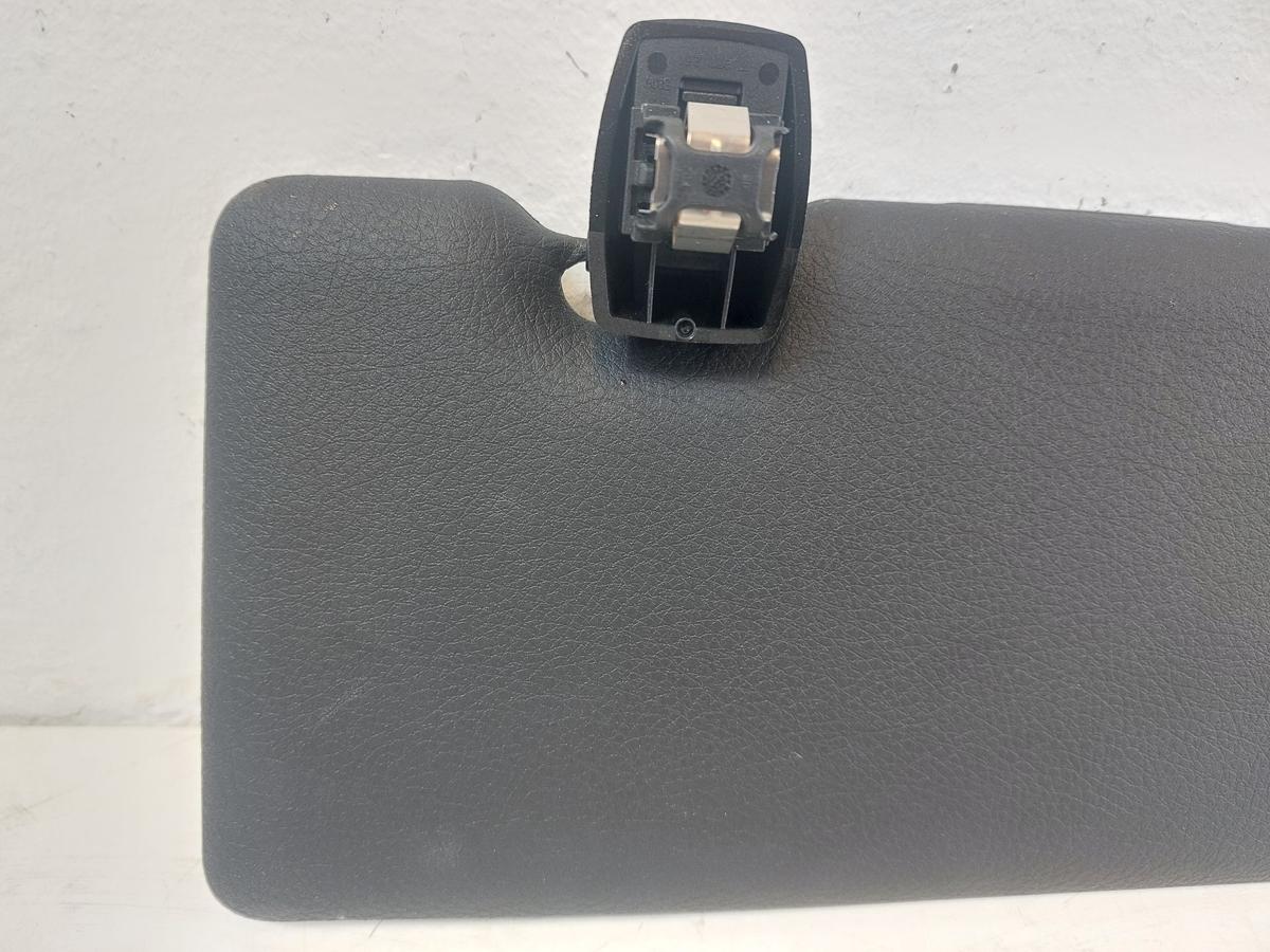 BMW 1er F21 M140i LCI Sonnenblende vorn links mit Spiegel schwarz anthrazit