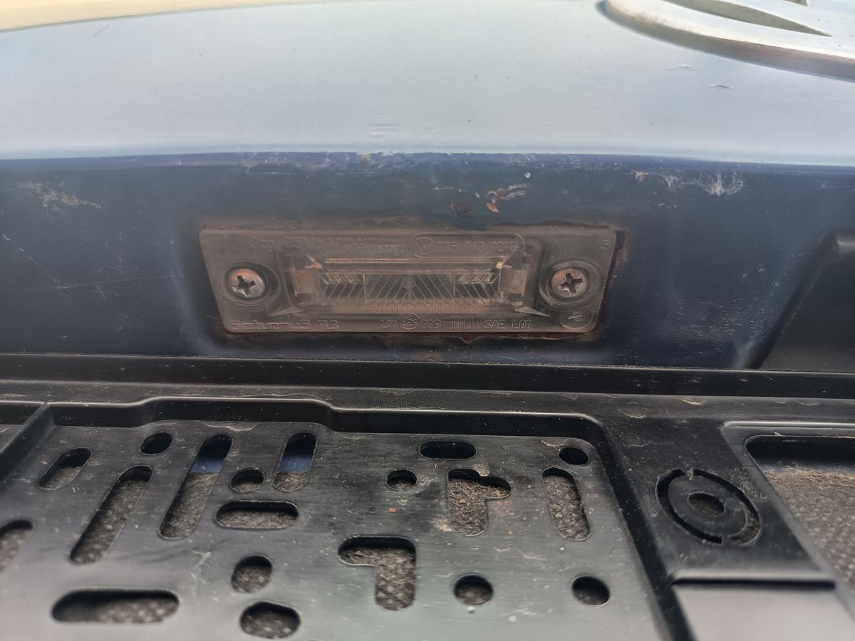 VW Touran GP 1T original Heckklappe mit Scheibe L5M Indienblau Bj 2009