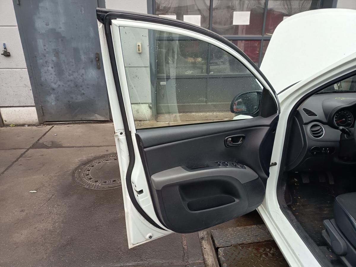 Hyundai I10 PA original T&uuml;r vorne links PGU Crystal White Baujahr 2011