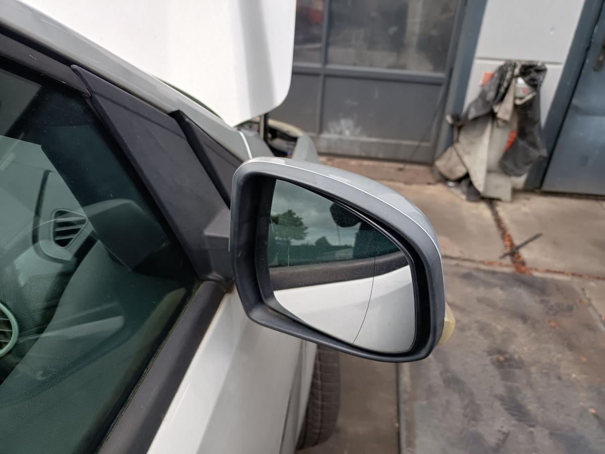 Ford Focus II DA3 original Au&szlig;enspiegel rechts elektrisch Polar Silber Bj 2008