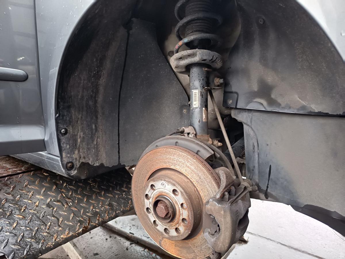 VW Golf Plus 5M original Federbein vorn rechts 1K0413031BF mit Achsschenkel Bj06