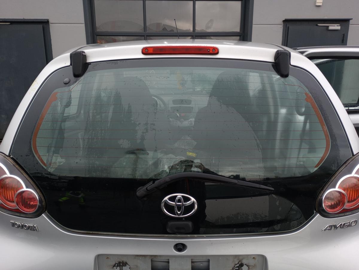 Toyota Aygo original Heckscheibe Klappe Deckel hinten beheizt Bj 2009