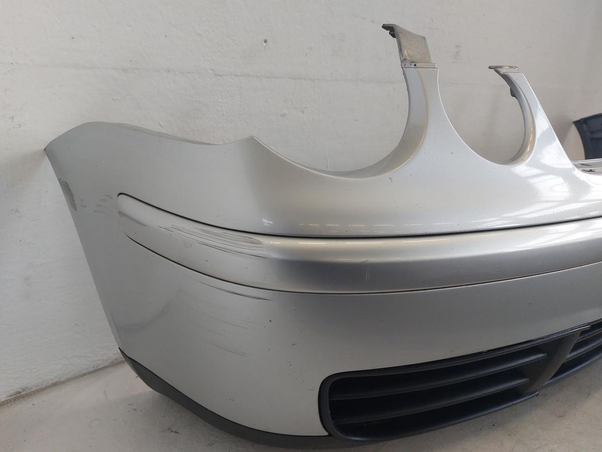 VW Polo 9N 9N1 9N2 Sto&szlig;f&auml;nger vorn Frontsch&uuml;rze LA7W Reflexsilber Metallic