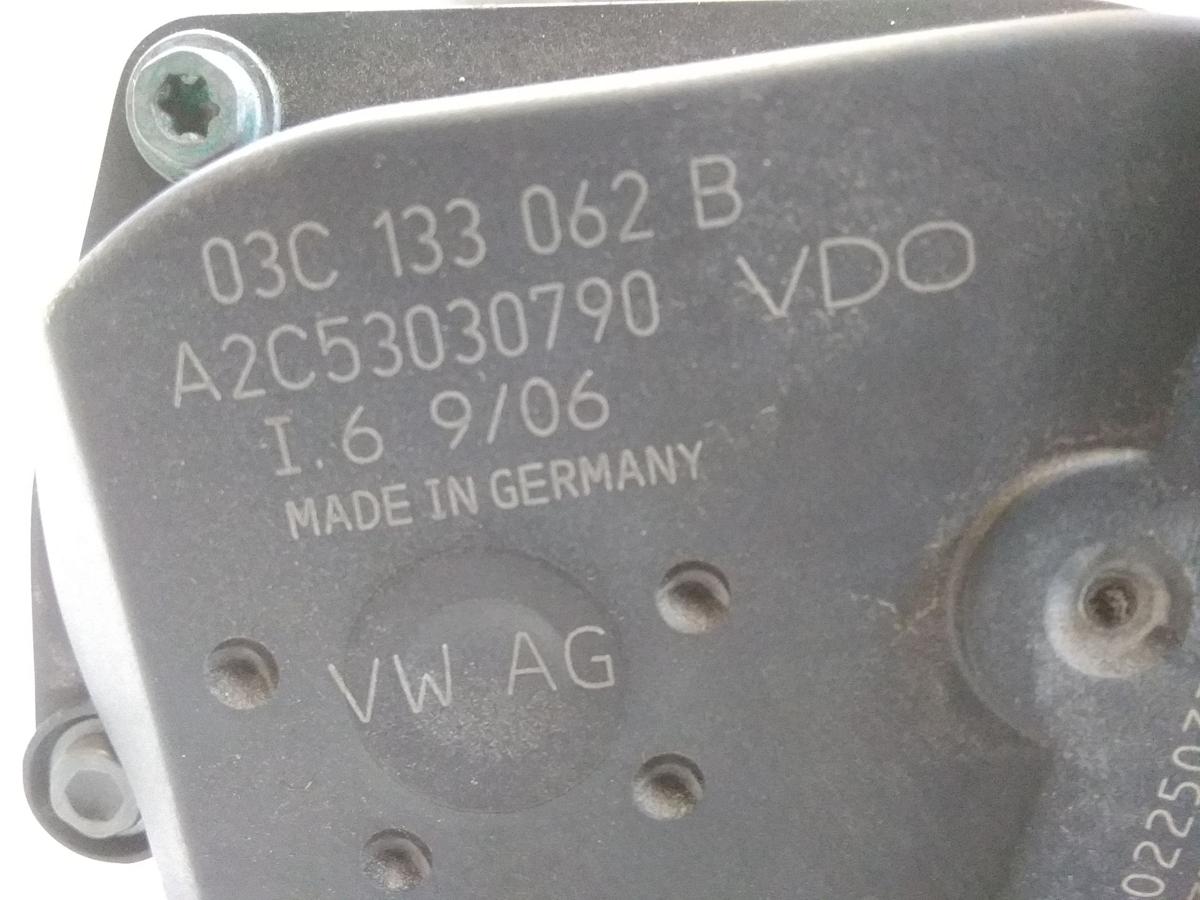 VW Polo 9N3 orig Drosselklappenteil 03C133062B SIEMENS VDO 1.4 55kw BKY BJ2006