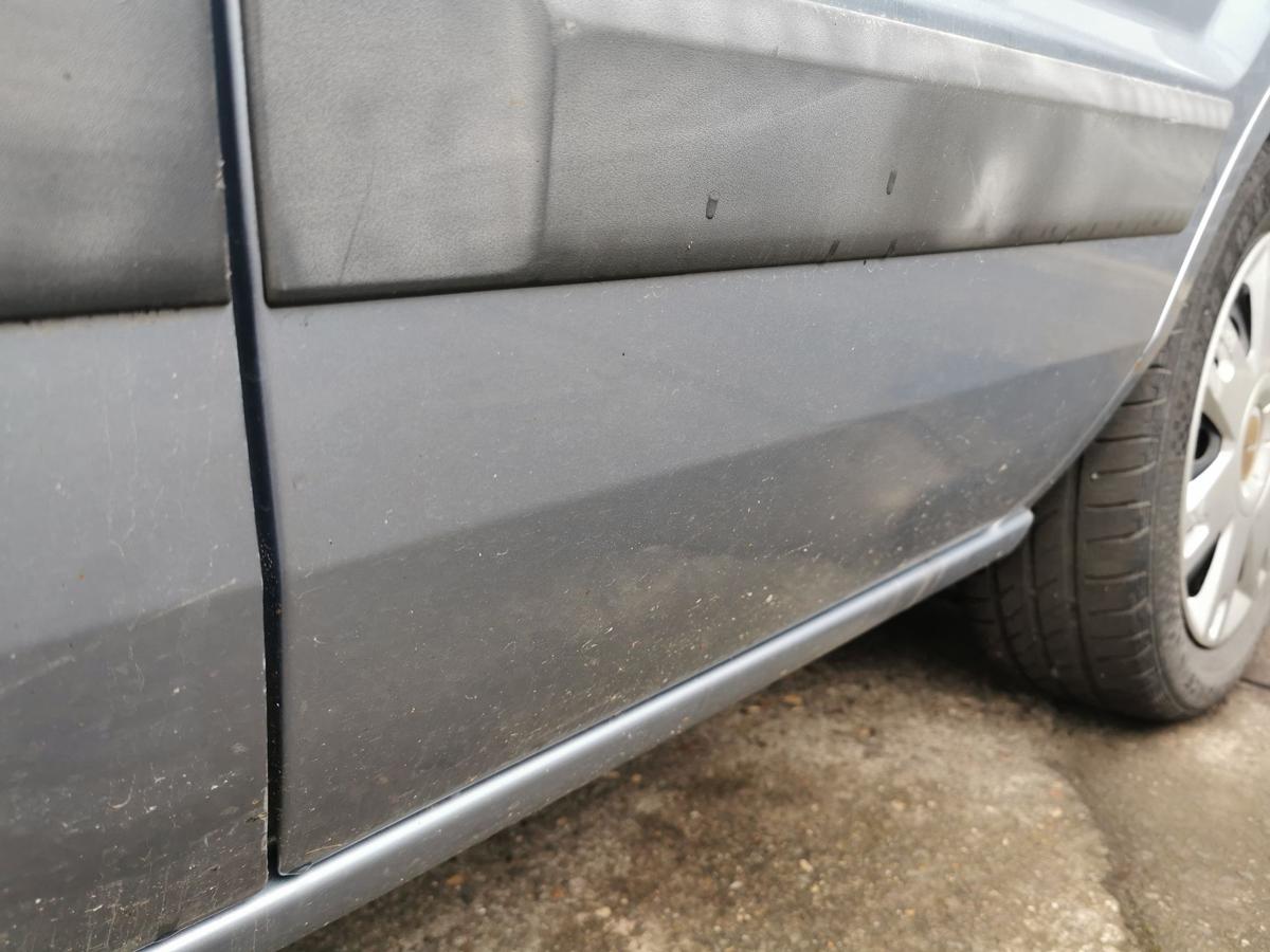 Ford Fuison JU2 Tür Rohbautür Autotür Fondtür hinten links J4 Hellblaumet Tonic